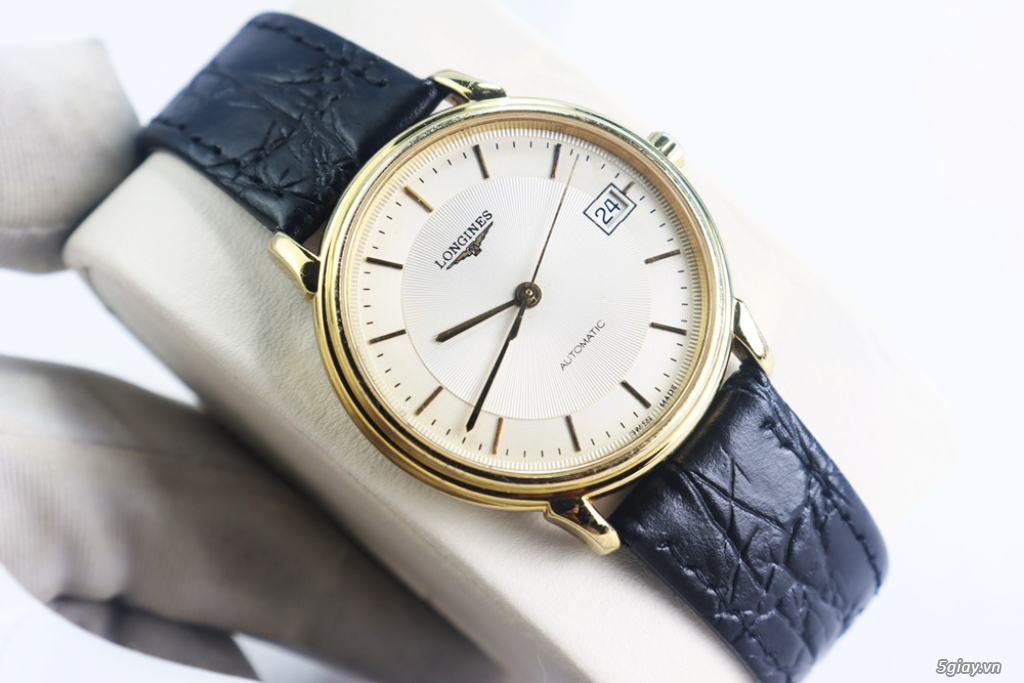 ĐH Nam : Longines Les Grandes L4.678.2 Automatic dây da Demi Vàng - 4