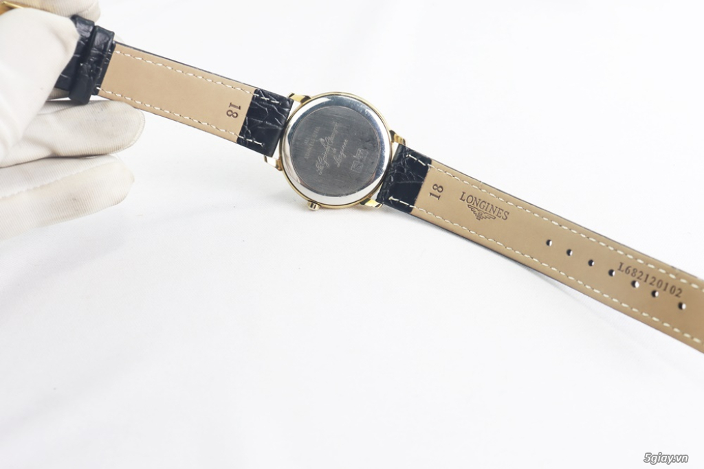 ĐH Nam : Longines Les Grandes L4.678.2 Automatic dây da Demi Vàng - 7