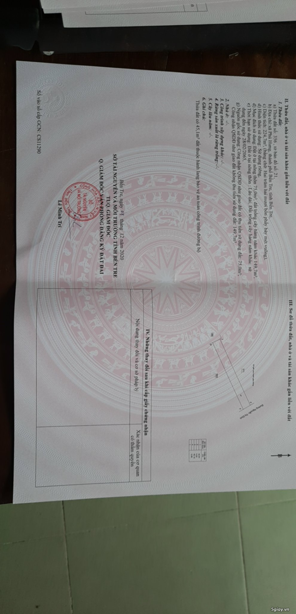 7 TỶ!!! – LÔ ĐẤT MẶT TIỀN ĐƯỜNG NGÔ CHÍ QUỐC! - 2