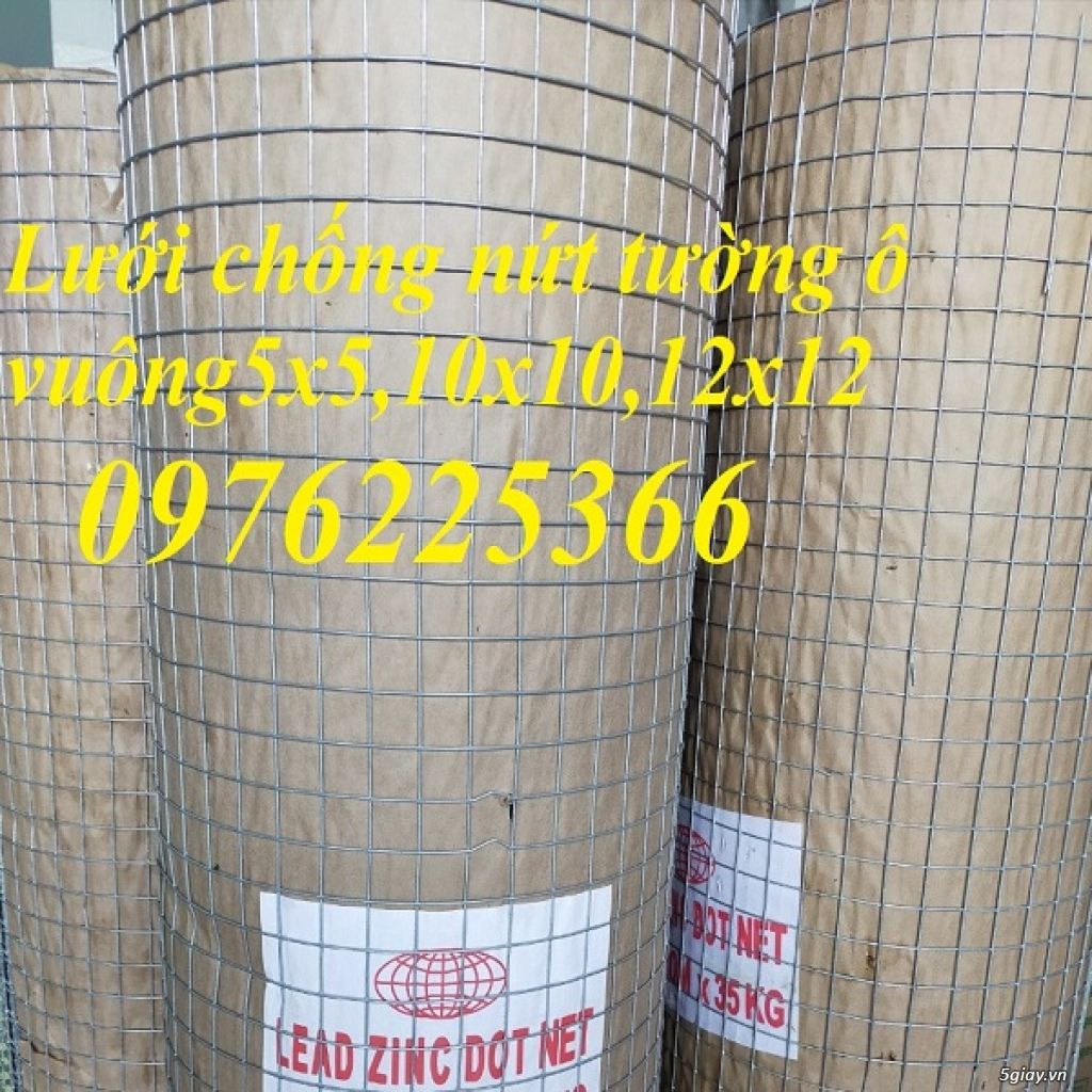 Lưới trát trường ô vuông 5x5, 10x10, 15x15 giá bán sỉ - 4