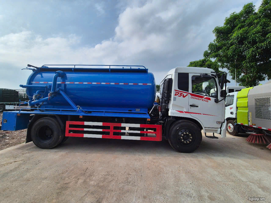 xe chuyên dụng cuốn ép rác , hút chất thải , phụ tùng xe môi trường - 3