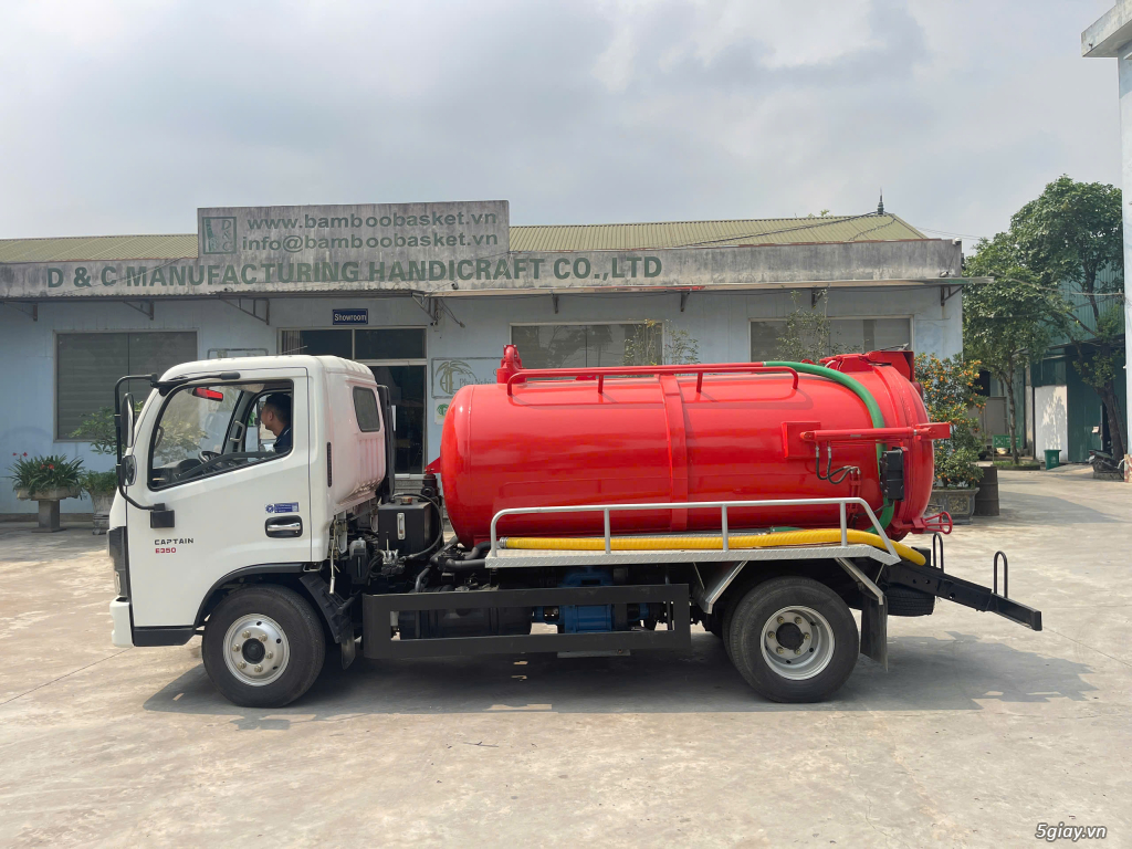 xe chuyên dụng cuốn ép rác , hút chất thải , phụ tùng xe môi trường - 1