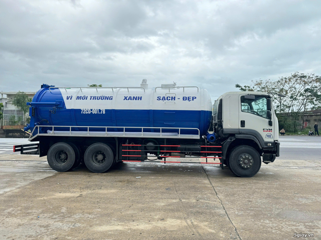 Xe chuyên dụng Xe cuốn ép rác hút chất thải và phụ tùng xe môi trường - 3