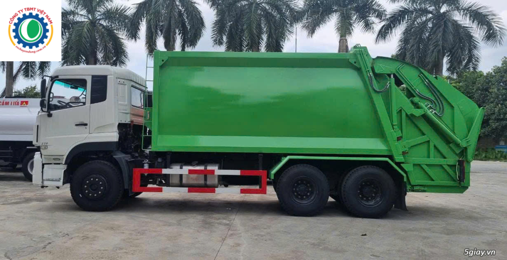 xe cuốn ép rác dongfeng 22 khối