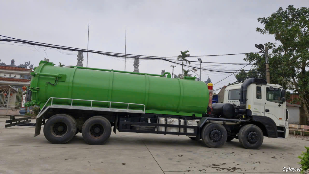 xe hút chất thải huynDai 15 khối - 2