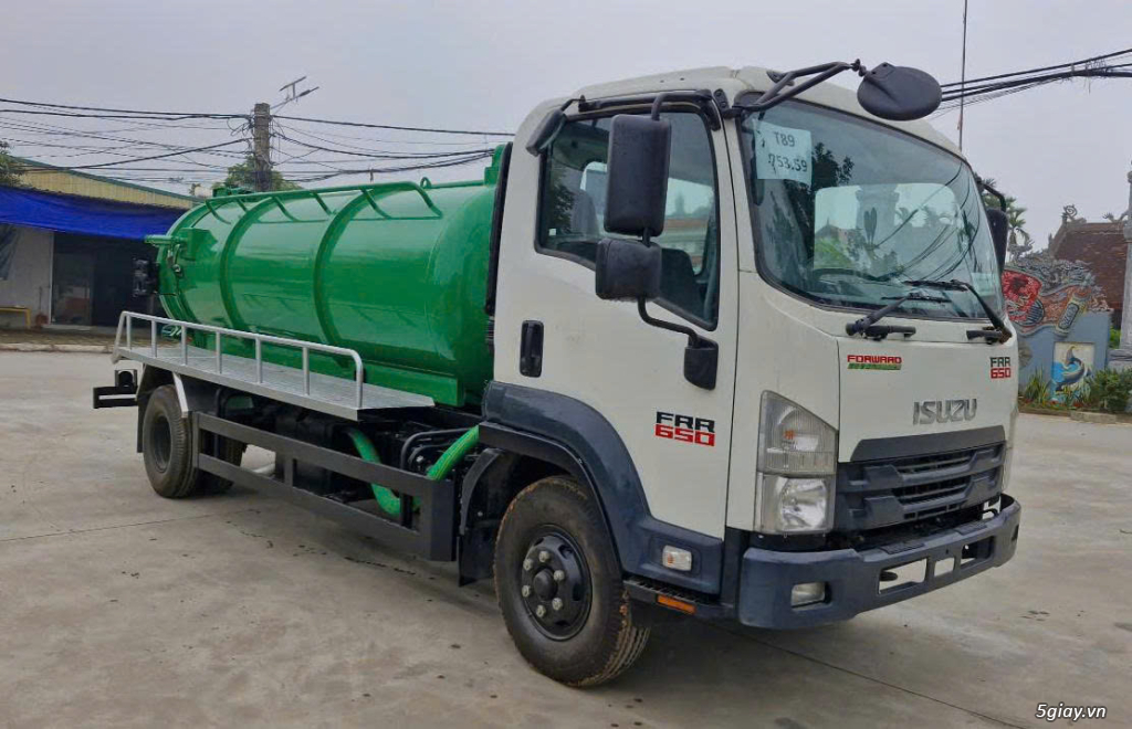 Xe hút chất thải xe cuốn ép rác và phụ tùng xe chuyên dụng - 1