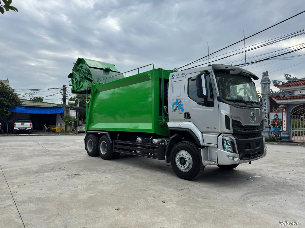 Xe hút chất thải xe cuốn ép rác và phụ tùng xe chuyên dụng - 2