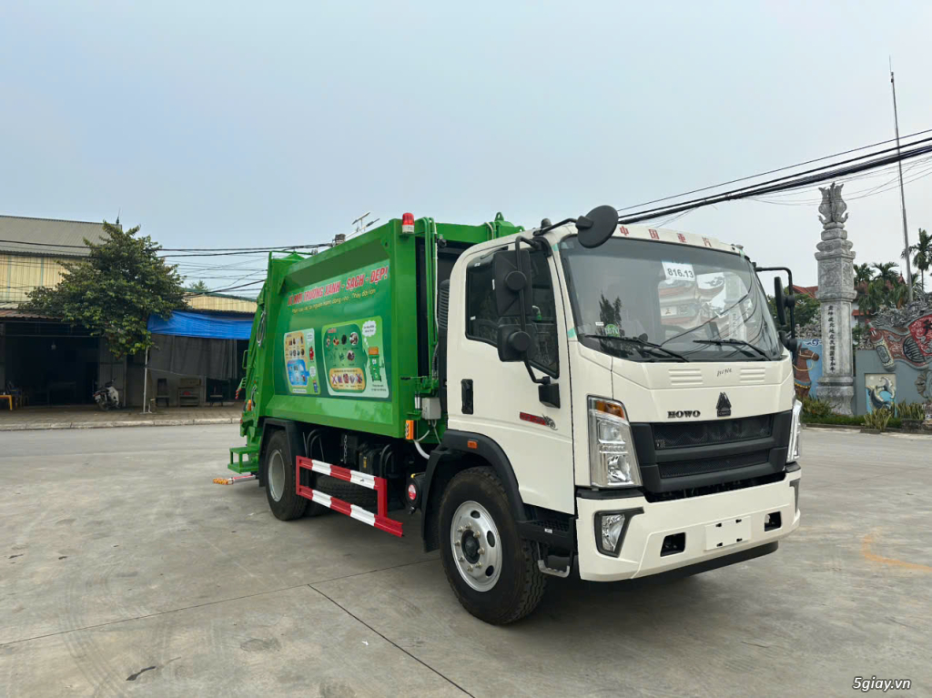 Xe hút chất thải xe cuốn ép rác và phụ tùng xe chuyên dụng