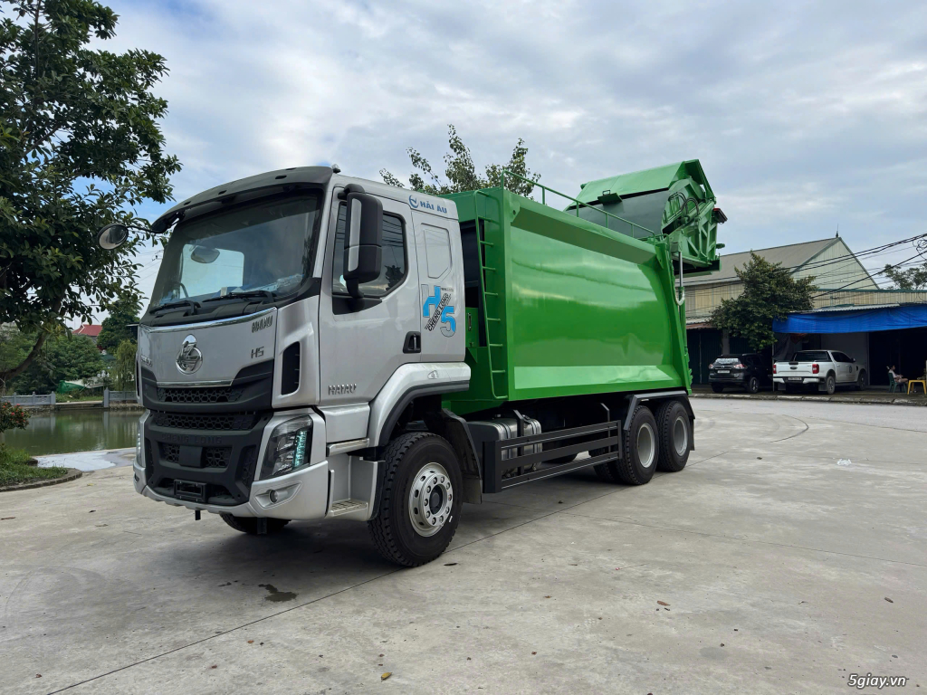 Xe hút chất thải xe cuốn ép rác và phụ tùng xe chuyên dụng - 3