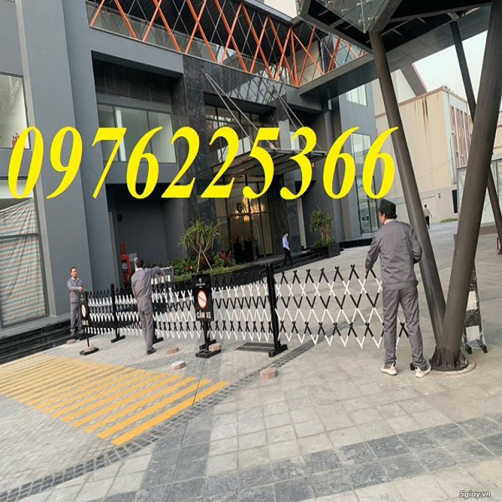 Hàng rào xếp gọn di động Hà Nội - 4