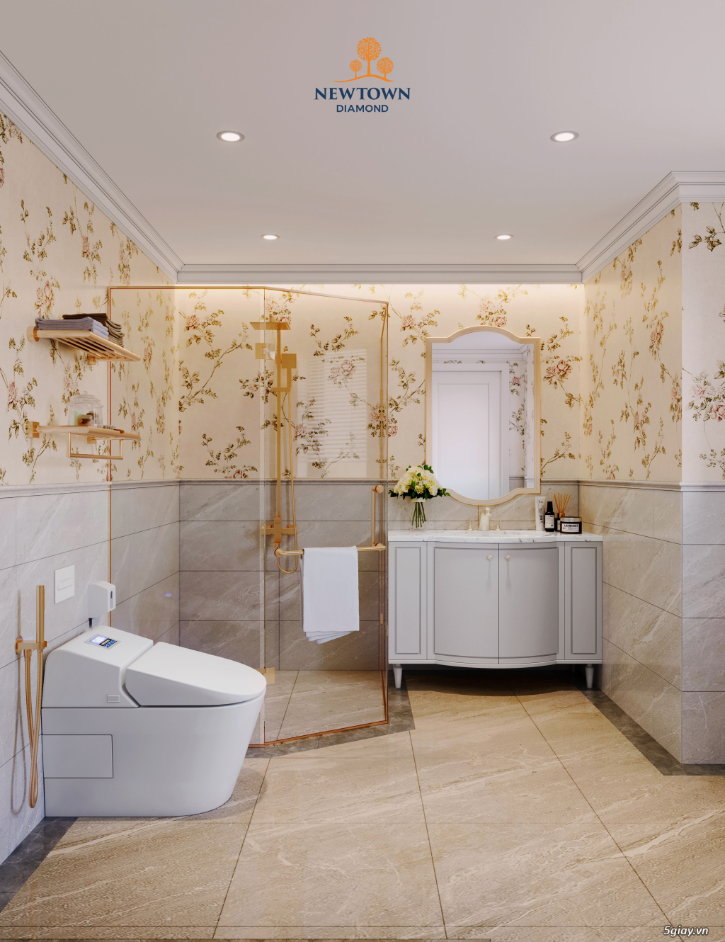 [Độc Quyền] Căn 45m2 chỉ 3.5 tỷ, sổ hồng lâu dài Newtown Diamond ĐN - 4