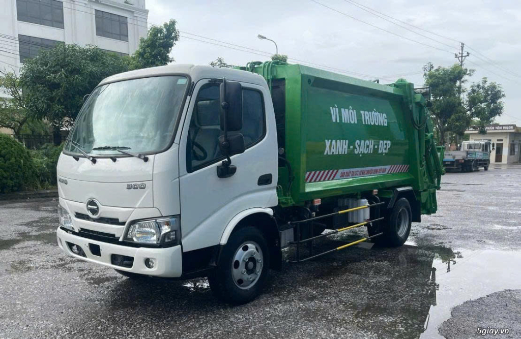 Xe cuốn ép rác hút chất thải và phụ tùng xe chuyên dụng - 2