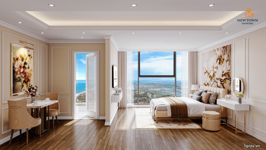 [Độc Quyền] Căn 45m2 chỉ 3.5 tỷ, sổ hồng lâu dài Newtown Diamond ĐN - 5