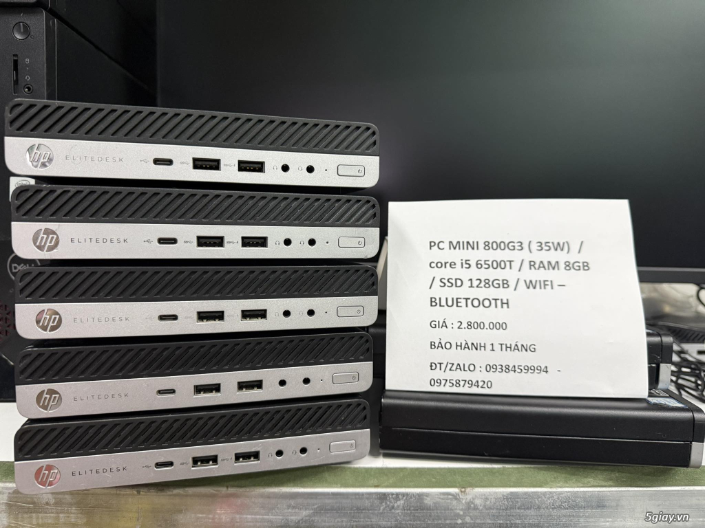 PC MINI HP 800G3 core i5 6500T - 8