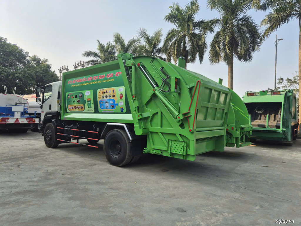 cần bán xe cuốn ép rác xe chở rác và xe hút chất thải - 2