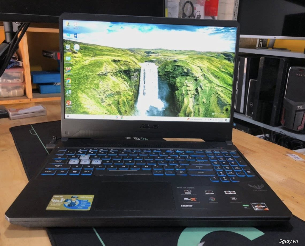 Asus Tuf Gaming FX505 Ryzen 7-3750H Ram 8GB SSD 512GB VGA Rời GTX 1650