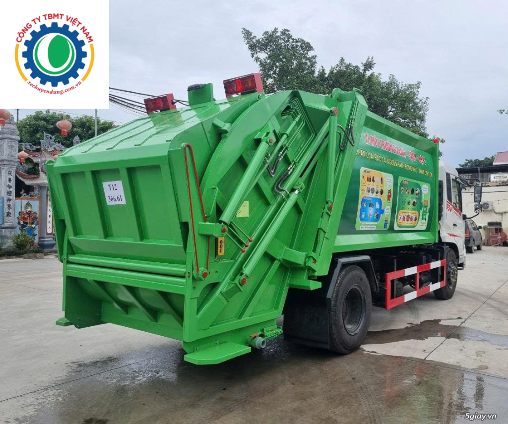 cần bán xe cuố ép rác DongFeng - 3