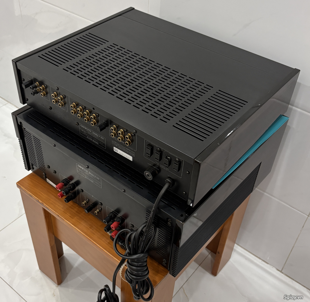 Bộ pre Pow Onkyo M509,P309, Còn Denon Sansui luxman Bose JBL accuphase - 1