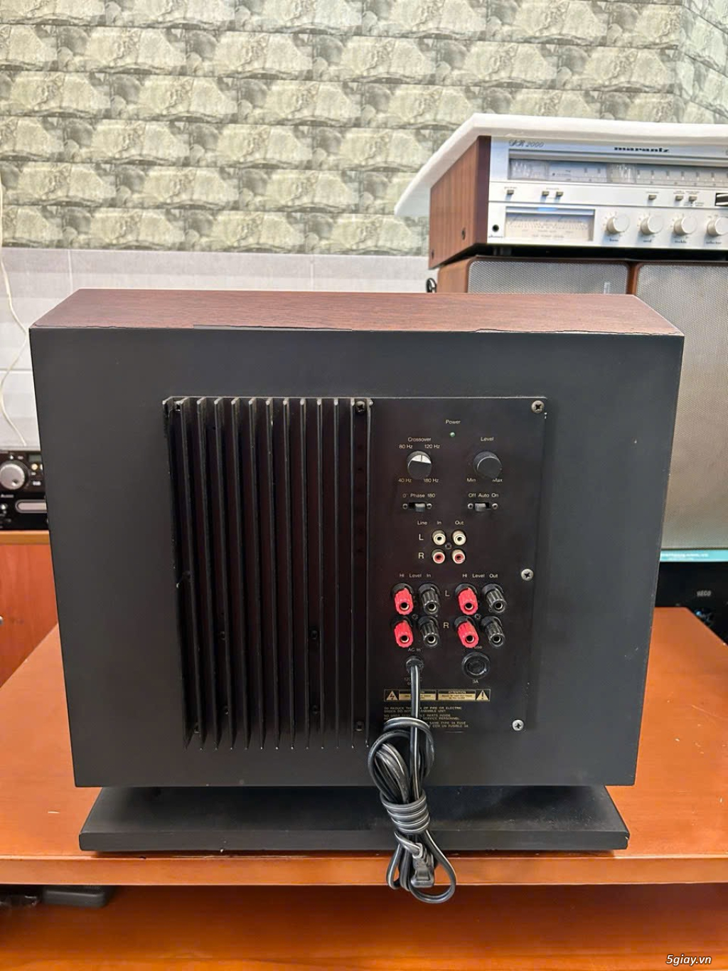 Sub USA Bass 30cm, Còn Denon Luxman sansui JBL Bose - 1