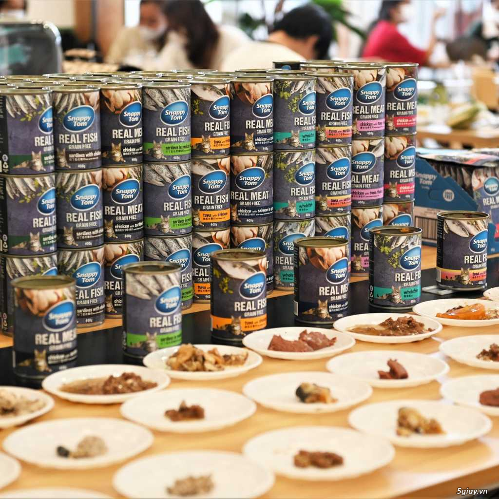 [Combo 12 Lon] Pate Snappy Tom Real Fish 400G – Tiết Kiệm Hơn Mua Lẻ - 1
