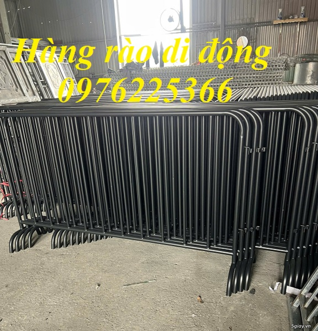 Hàng rào di động có bánh xe - Hàng rào sắt di động - 4