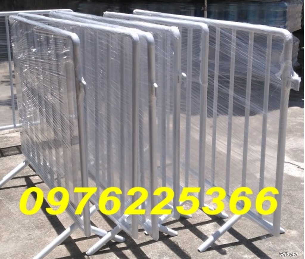 Hàng rào di động có bánh xe - Hàng rào sắt di động - 1