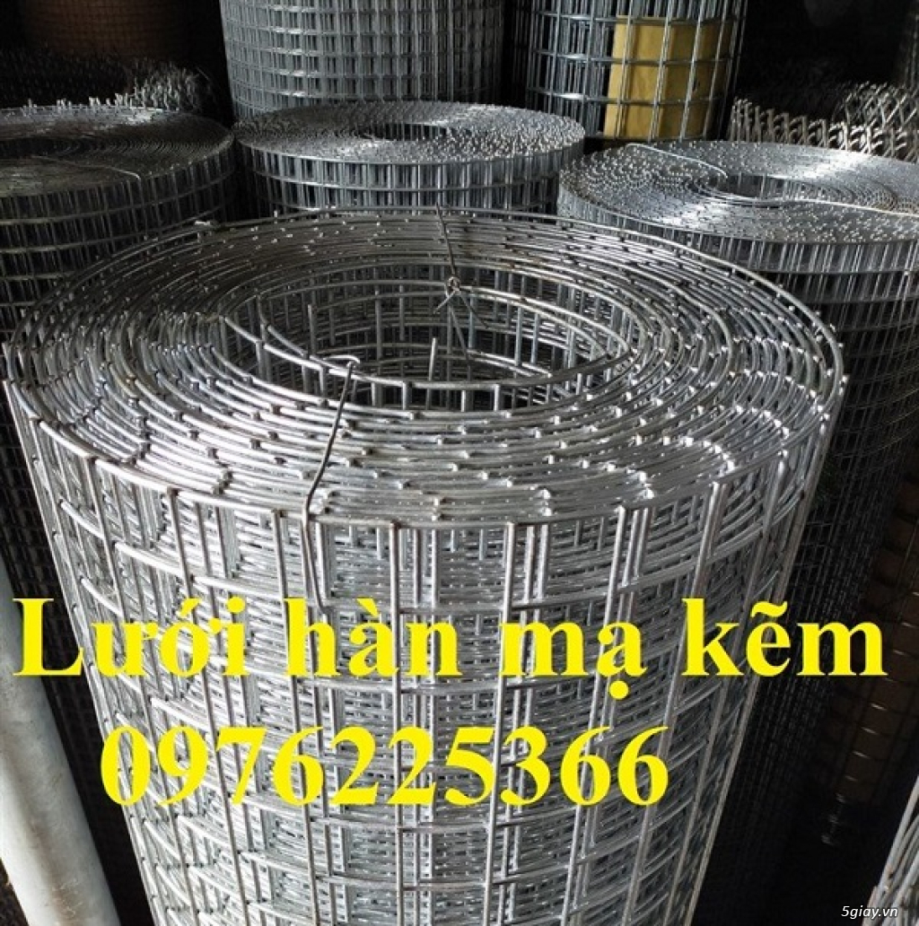Lưới hàn mạ kẽm ô 30x30 dày 2ly - 1