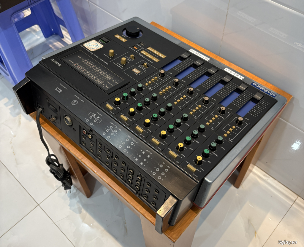 Mixer Sony STUDIOLABO chuyên dụng phòng thu , 100V, Còn Denon Sansui - 3