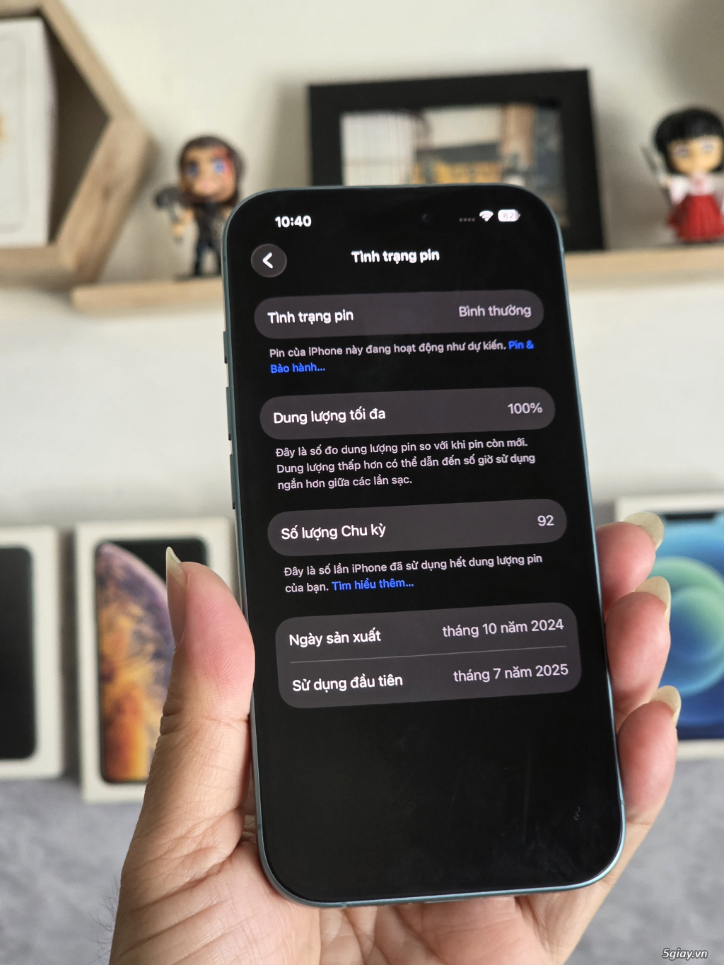 16 256G Blue AE/A 99%. Pin 100%. BH 7/2026 - 4