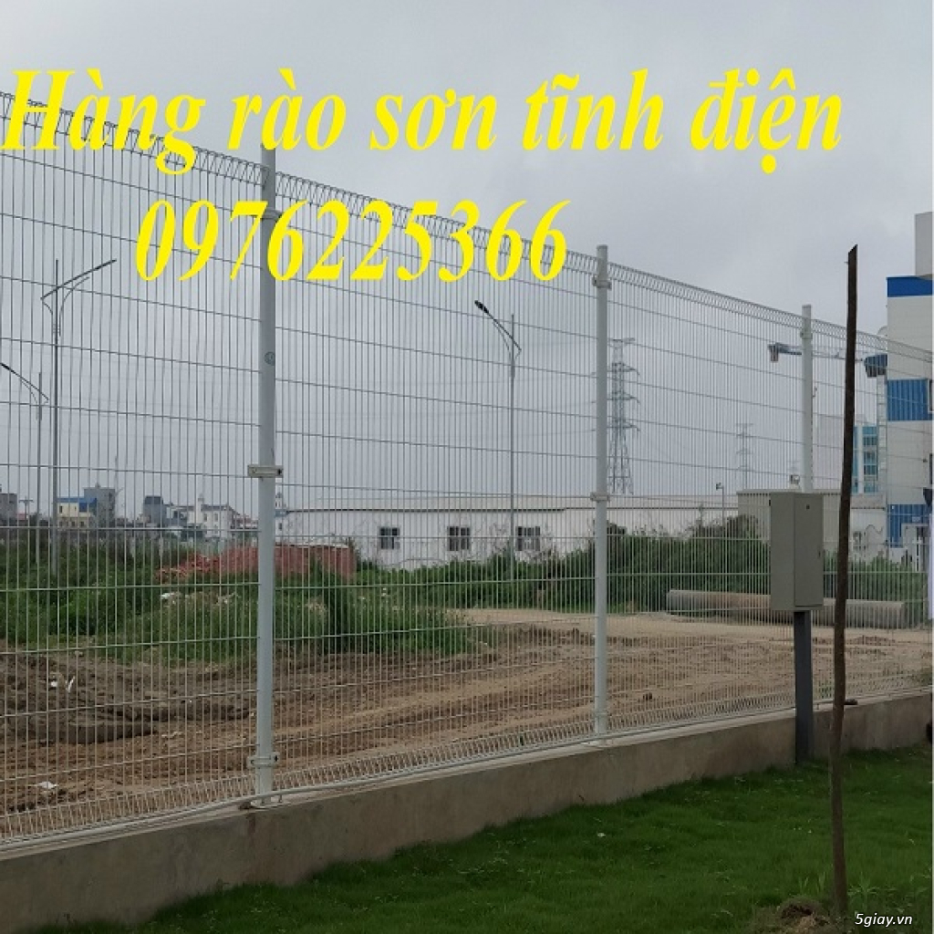 Báo giá hàng rào gập hai đầu tam giác - 5