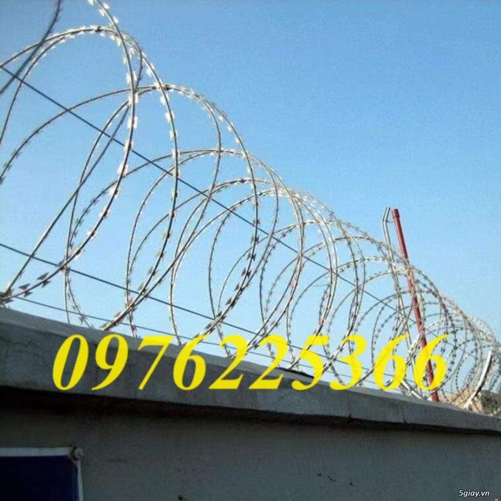 Dây kẽm gai inox 304 đường kính D30, D45, D50, D60, D80 - 2