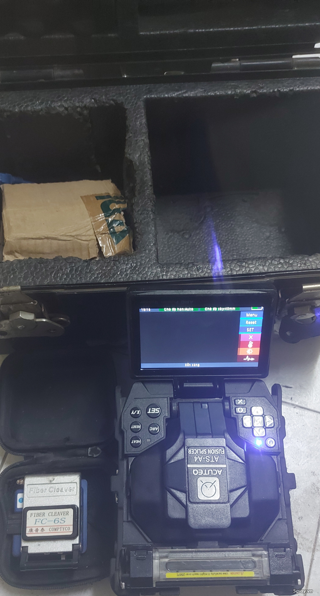 máy hàn cáp quang Acuteq ATS-A4 - 6