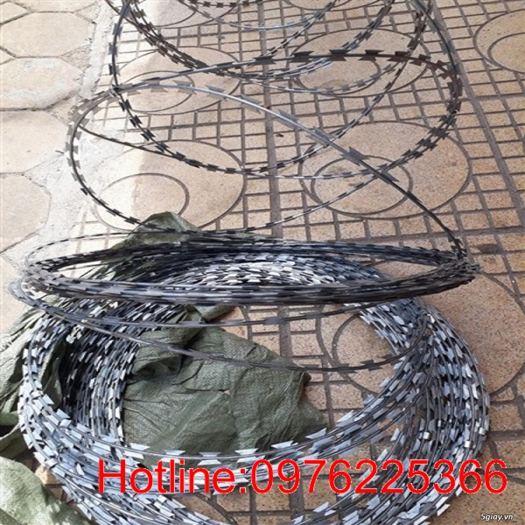 Dây kẽm gai inox 304 đường kính D30, D45, D50, D60, D80 - 1