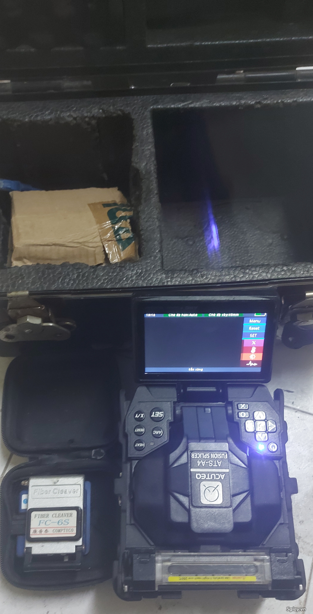 máy hàn cáp quang Acuteq ATS-A4 - 8