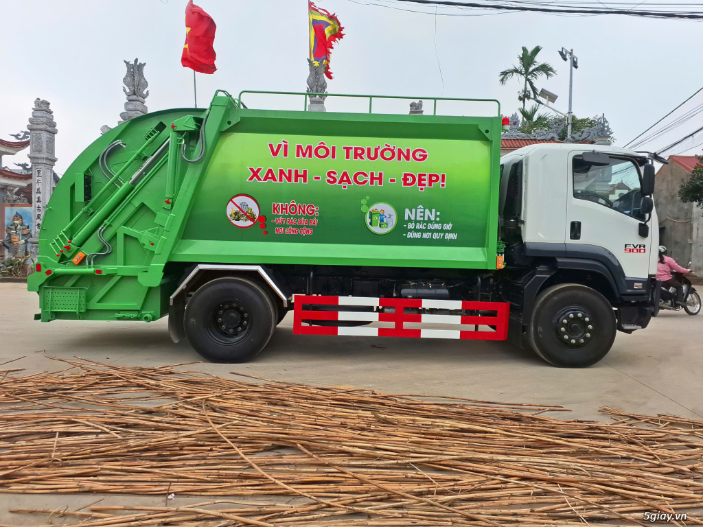 cần bán xe cuốn ép rác ISUZU - 4