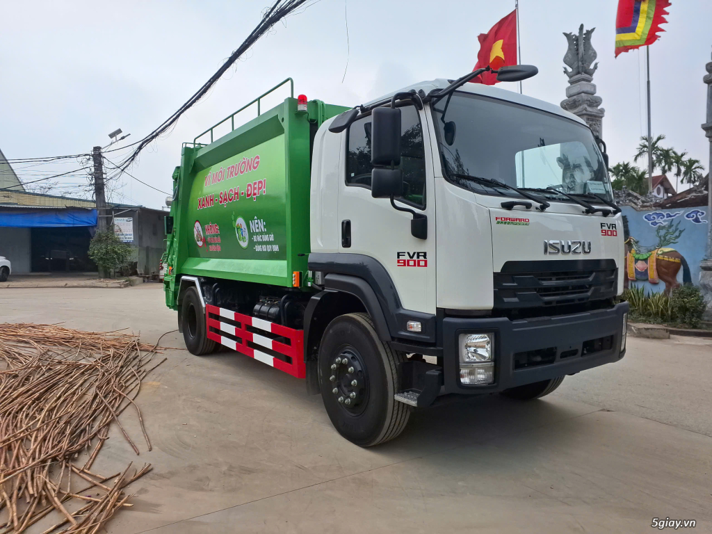 cần bán xe cuốn ép rác ISUZU - 3