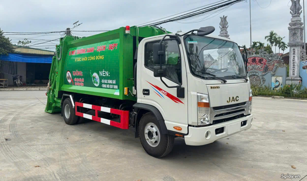 Cẩn bán xe cuốn ép rác - 1
