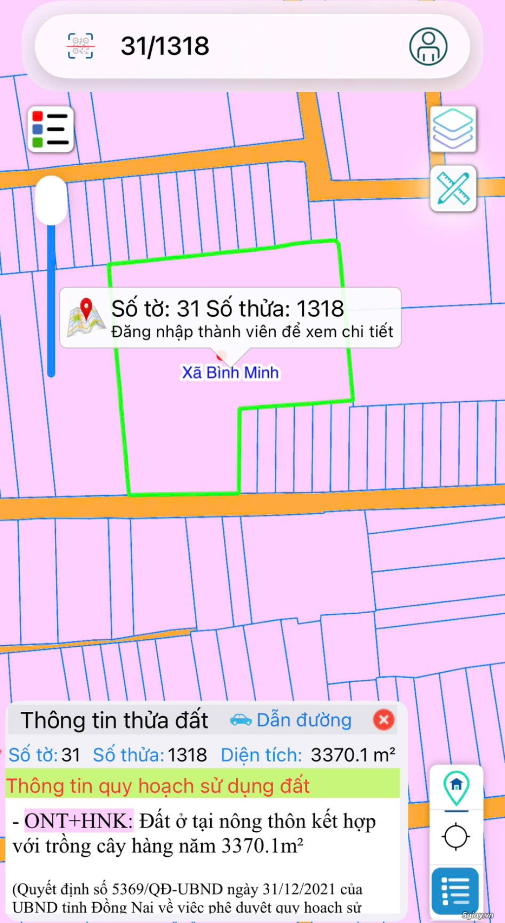 Cần bán lô đất 3371m2 Bình Minh, Trảng Bom, Đồng Nai - 6