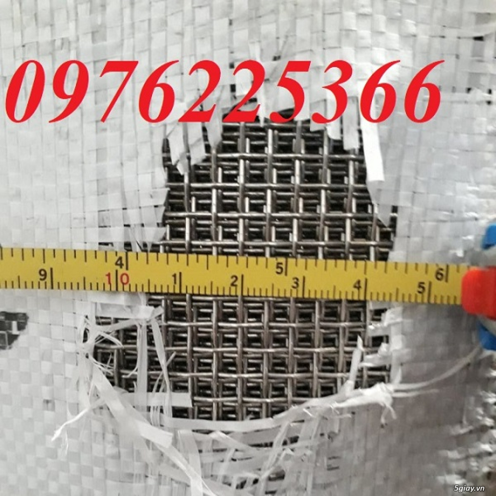 Lưới đan inox 304 mắt 5x5 dày 1ly - 2