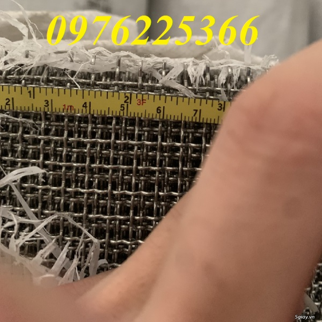 Lưới đan inox 304 mắt 5x5 dày 1ly - 1
