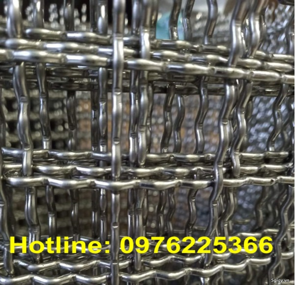 Lưới đan inox 304 mắt 5x5 dày 1ly - 4