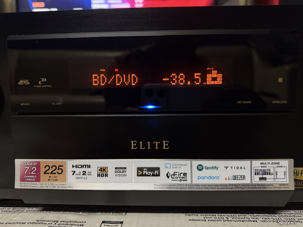 ampli Power ; rotel-yamaha-integra-Parasound ... các loại - 8