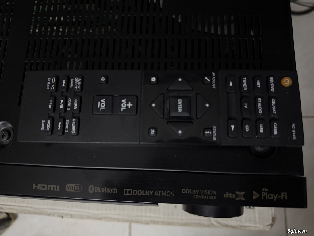 Receiver và ampli (nghe nhạc & xem phim-3D-dtsHD-trueHD-HDMA)loa-center-sub-surround. - 6