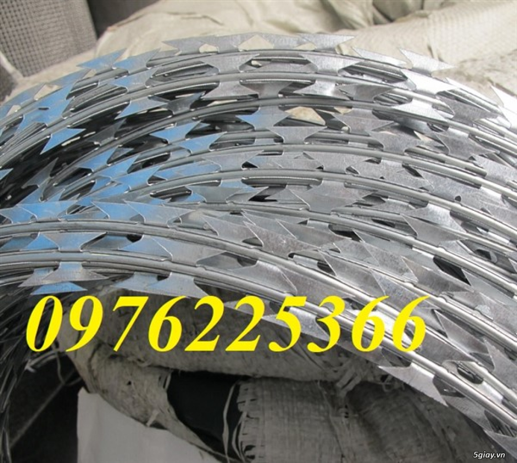 Dây kẽm gai vòng tròn 30cm, 40cm, 50cm, 60cm, 80cm - 4