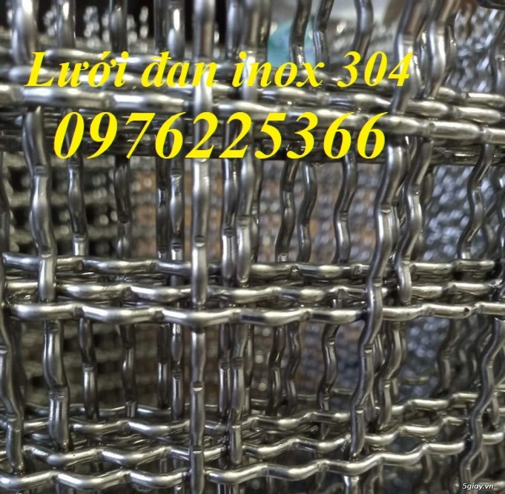 Lưới đan inox 304 ô 10x10 sợi 1.5mm