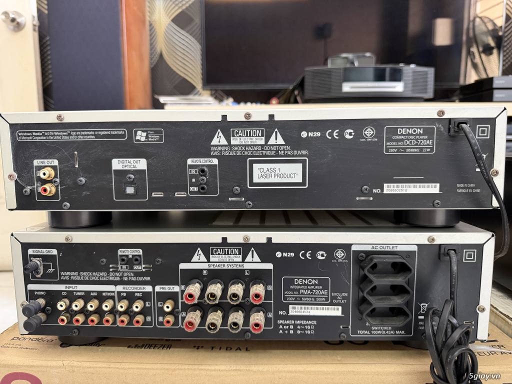 Combo denon PMA-DCD 720ae - 1