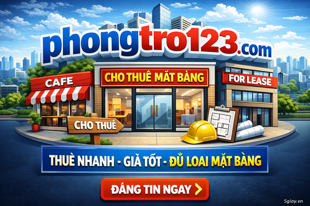 Phongtro123.com – Nền tảng tìm thuê và cho thuê mặt bằng uy tín