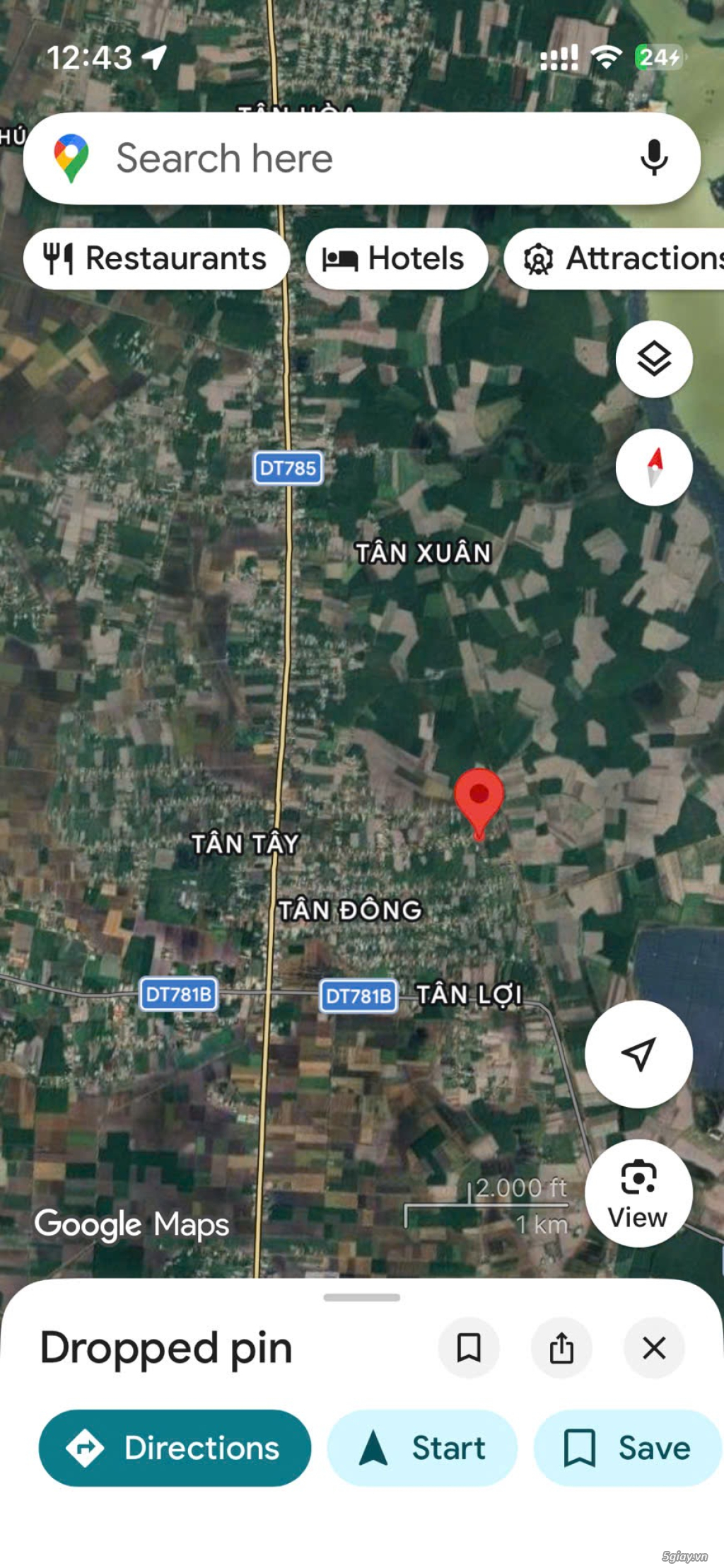 Bán đất ĐT 785, Tân Hưng, Tân Châu, Tây Ninh - 3