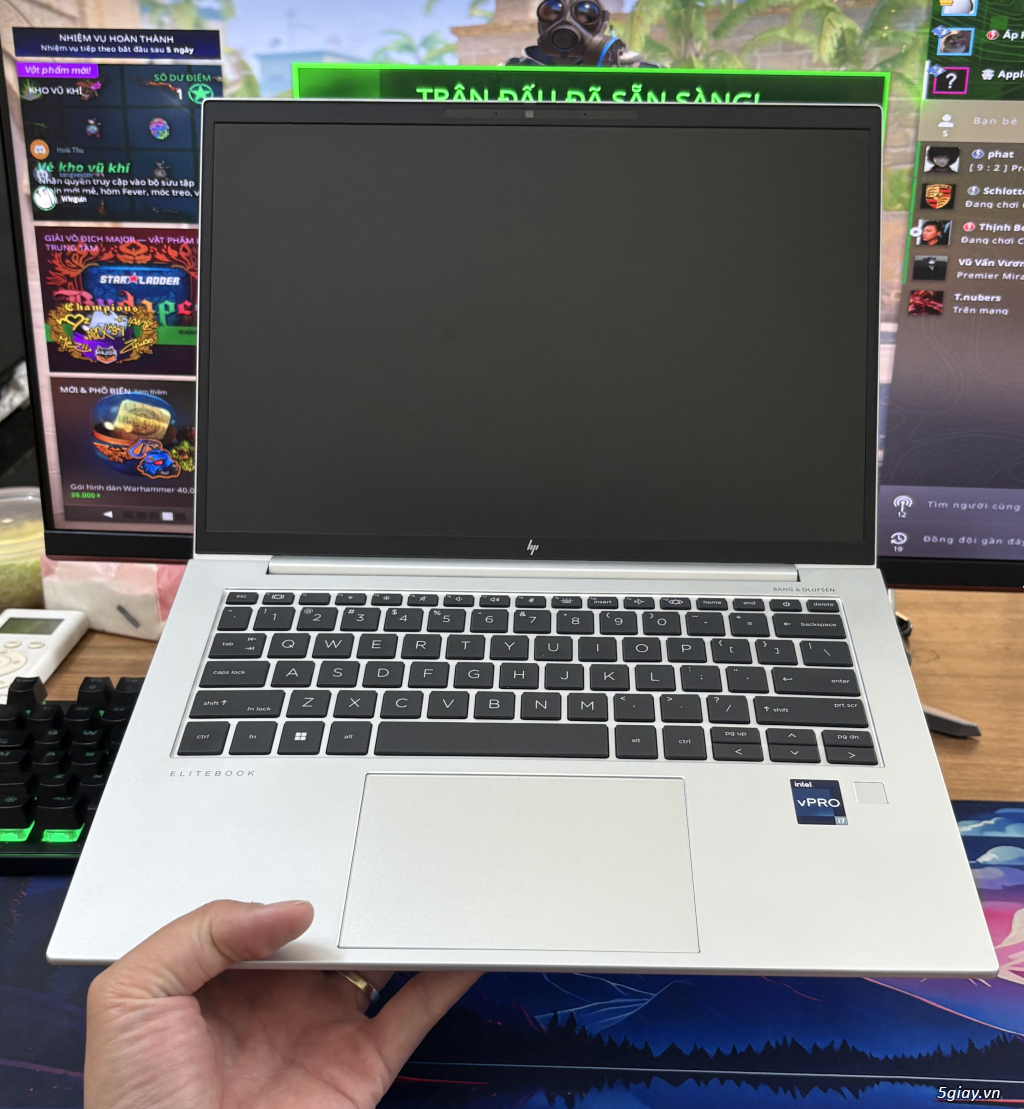 Hp Elitebook 840 G10 i7-1365u Ram 16G SSD 256G đẹp keng 99% - 3