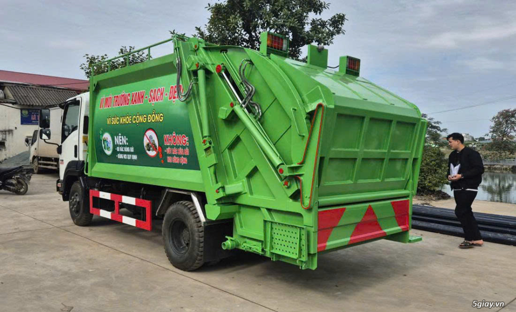 Cần bán xe cuốn ép rác ISUZU 9 khối đời 2026 - 1